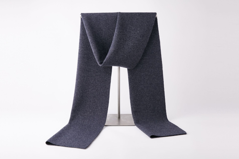 Muški vuneni šal, novi zimski stil, topao i mekan, debeli pleteni, jednobojna boja, svestrani klasični šal za vrat, korejskog stila, poklon za rođendan