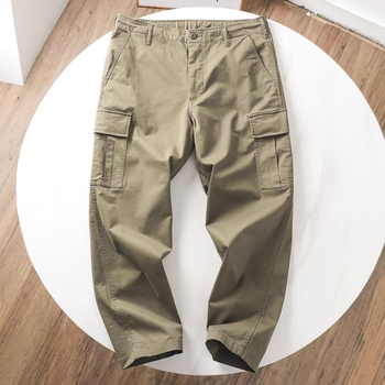 Harajuku casual jesenske unisex široke cargo hlače s više džepova