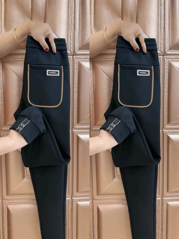 Muške jesenske casual hlače – slim-fit jogger s vezom, elastičan pojas, premium sportswear