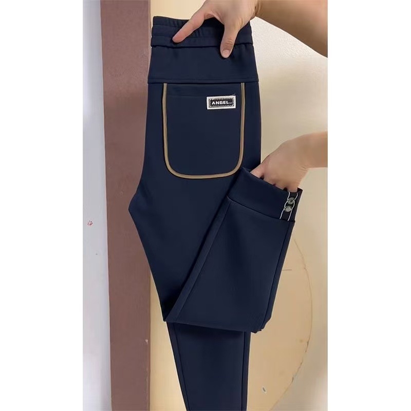 Muške jesenske casual hlače – slim-fit jogger s vezom, elastičan pojas, premium sportswear