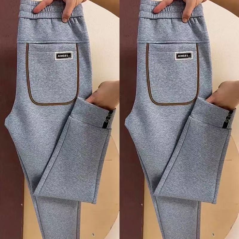 Muške jesenske casual hlače – slim-fit jogger s vezom, elastičan pojas, premium sportswear