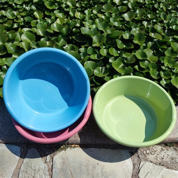 60 cm kućni plastični posuda za pranje rublja, ojačana i duboka, s dvostrukim ručkama, mogućnost otiska logotipa, ekstra velika posuda