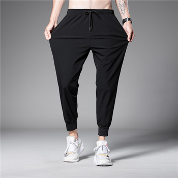 Muške ljetne hlače od ice silk, casual sportske, prozračne