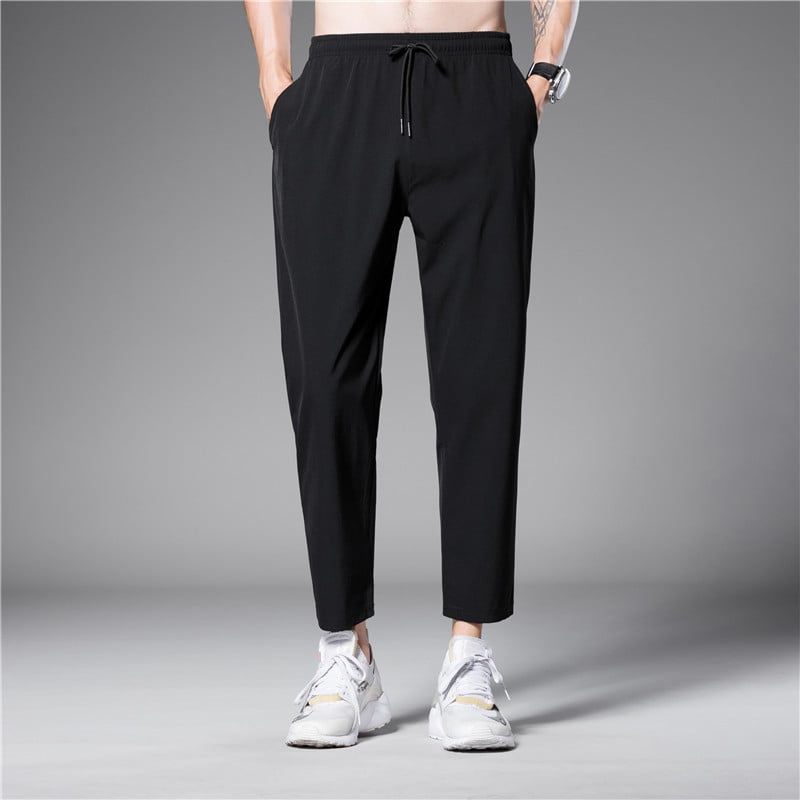 Muške ljetne hlače od ice silk, casual sportske, prozračne
