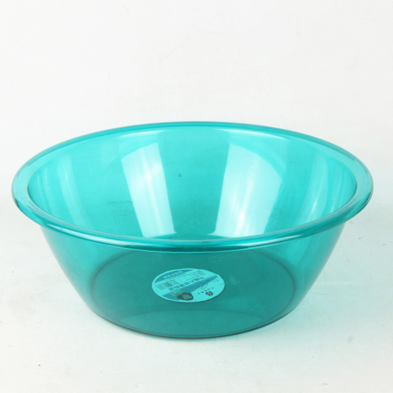 Wanwutang plastični umivaonik za lice, kristalno kaljen, proziran, 32 cm