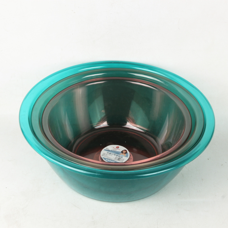 Wanwutang plastični umivaonik za lice, kristalno kaljen, proziran, 32 cm