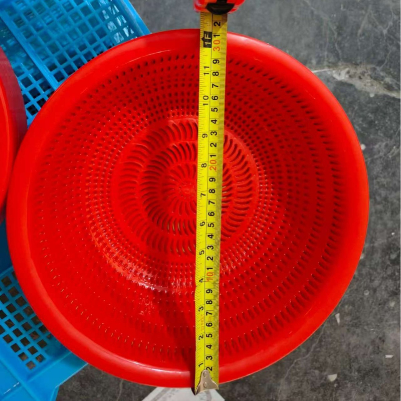 32 cm kuhinjski odvodni koš – plastični koš za pranje riže, povrća i voća, organizator za sudoperu za zdjele i pribor