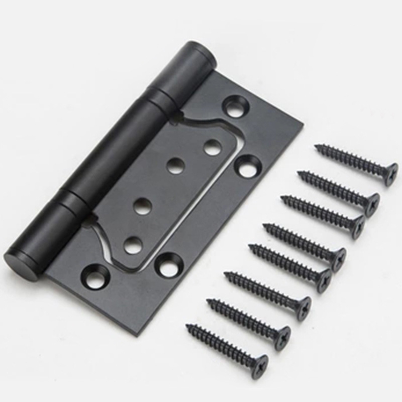 Crni nehrđajući čelični zidni stopper za vrata s magnetom, zaštita od udara za kupaonku