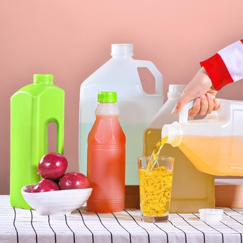 Plastična boca za voćnu pulpu, sok, mliječni džem, napitke, kuhinjska ambalaža, posuda za podjelu hrane