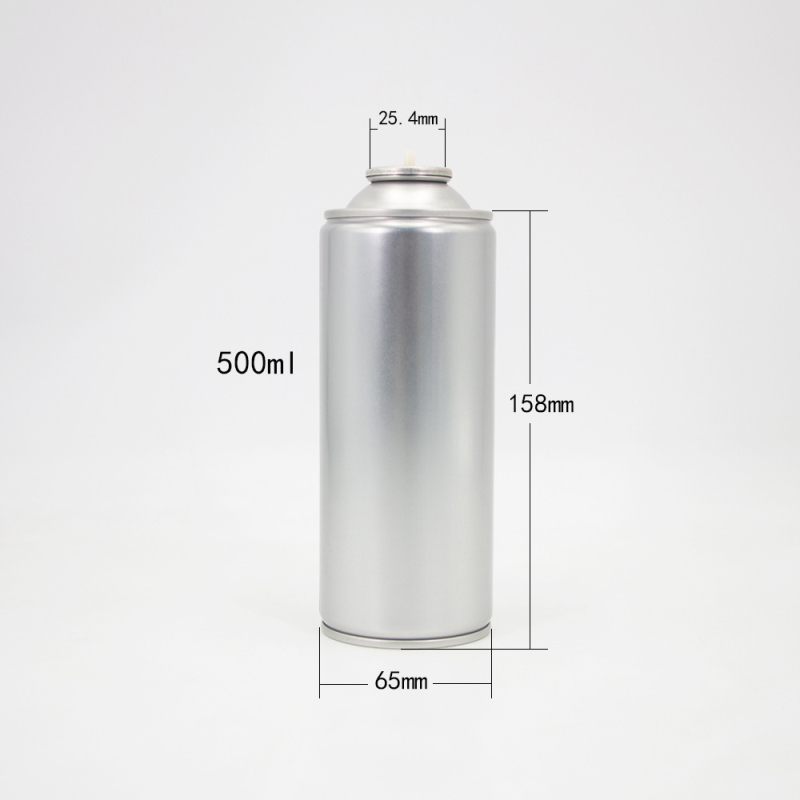 Aerosolna limenka od tin-plata za sprej boje, prazna metalna posuda s UV ispisom
