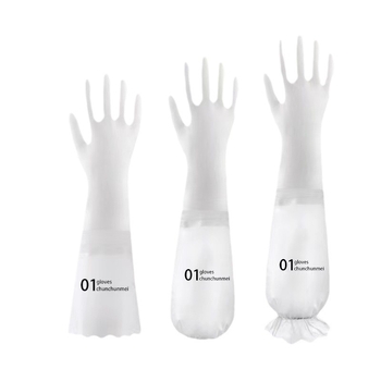 Rukavice za pranje posuđa s fleece podstavom, PVC, vodootporne