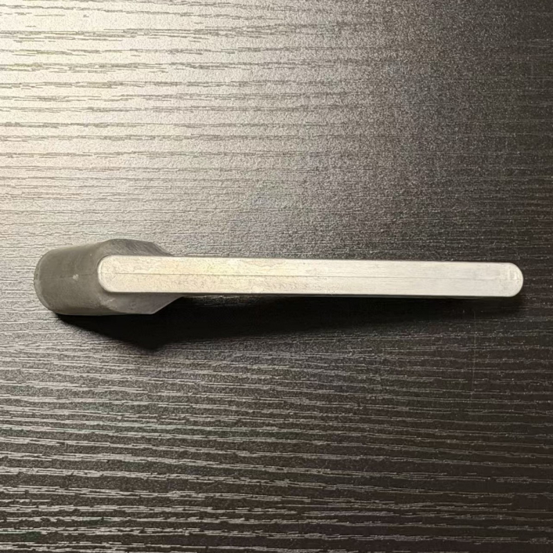 ZS-053A Aluminijska kvaka za vrata, univerzalna za protivkrađne bravu, moderan minimalistički dizajn s trakastim profilom