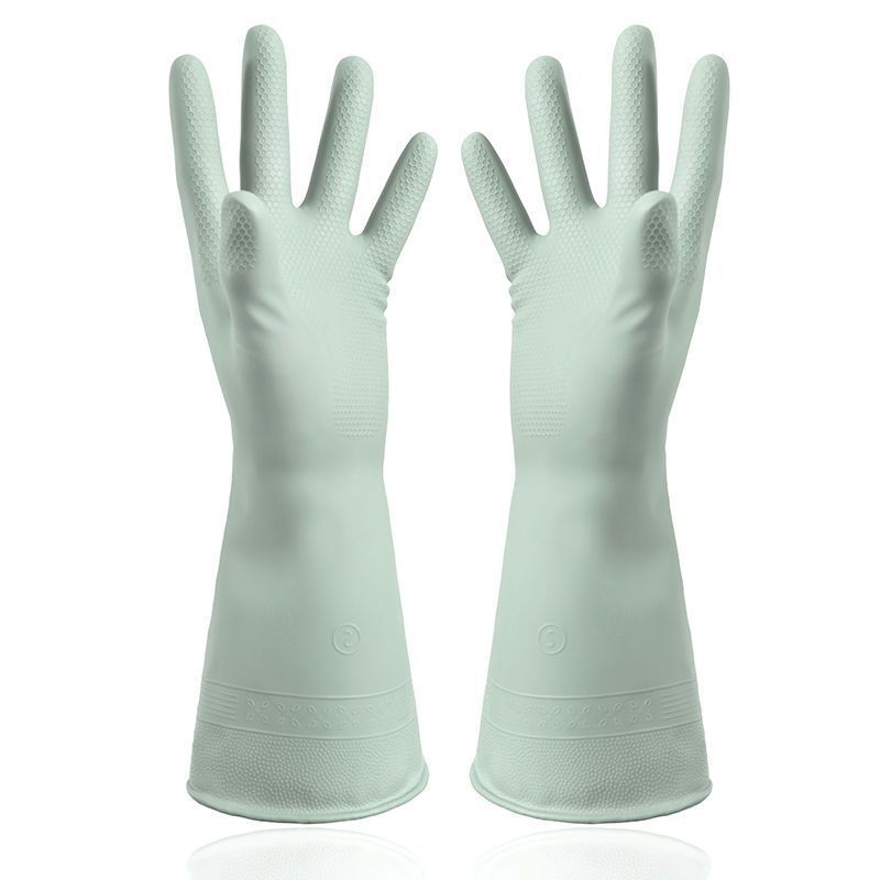Rukavice za pranje posuđa, vodootporne latex rukavice, kuhinjske, izdržljive, za pranje posuđa, povrća i rublja, unisex