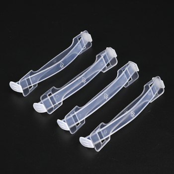Mâner din plastic transparent pentru cutii din carton
