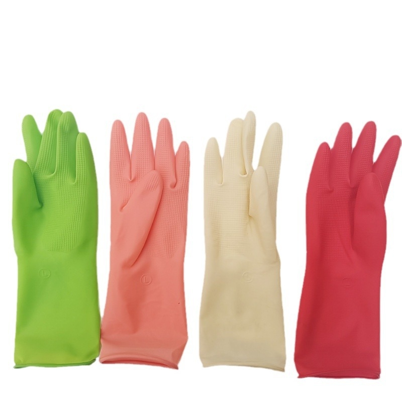 Seven Fairies latex rukavice, duljina 31 cm, vodootporne kućne rukavice za pranje posuđa i rublja