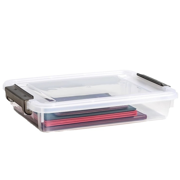 Xitianlong Kutija za dokumente i kartice — Desktop organizator od PP plastike, moderni minimalistički dizajn, jednobojna boja