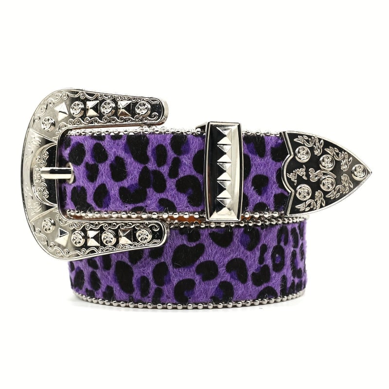 Leopard mintás női öv, dekoratív csattal, PU bőr, elegáns és sokoldalú deréköv