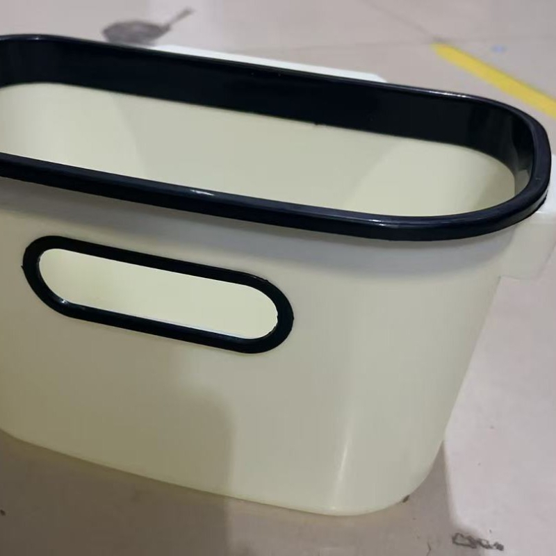 Zidni kantu za smeće za kuhinju i kupaonicu, mali kapacitet 7 l, montira se na vrata ormarića, plastična