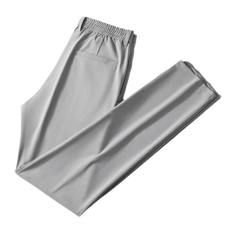 Premium muške ljetne casual hlače – tanke, elastične, otporne na nabor, prozračne, ravni kroj, slim fit, poslovno-opušten stil