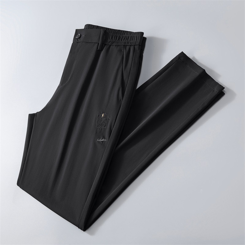 Premium muške ljetne casual hlače – tanke, elastične, otporne na nabor, prozračne, ravni kroj, slim fit, poslovno-opušten stil