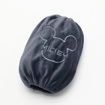 Unisex kratke plišane rukavke s izvezenim Mickey Mouse uzorkom, za jesen-zimu