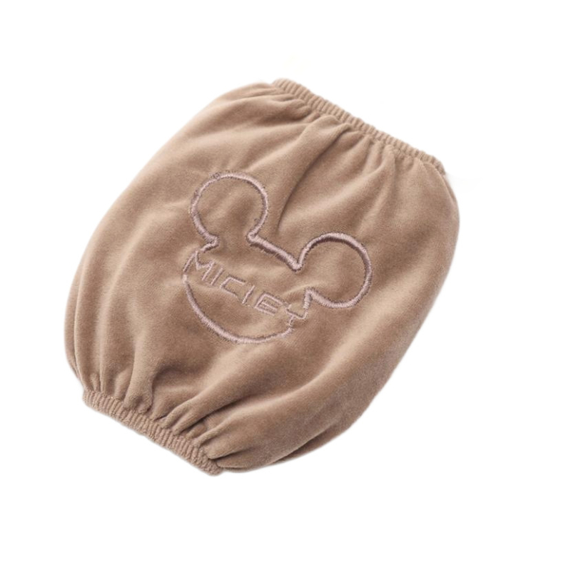 Unisex kratke plišane rukavke s izvezenim Mickey Mouse uzorkom, za jesen-zimu