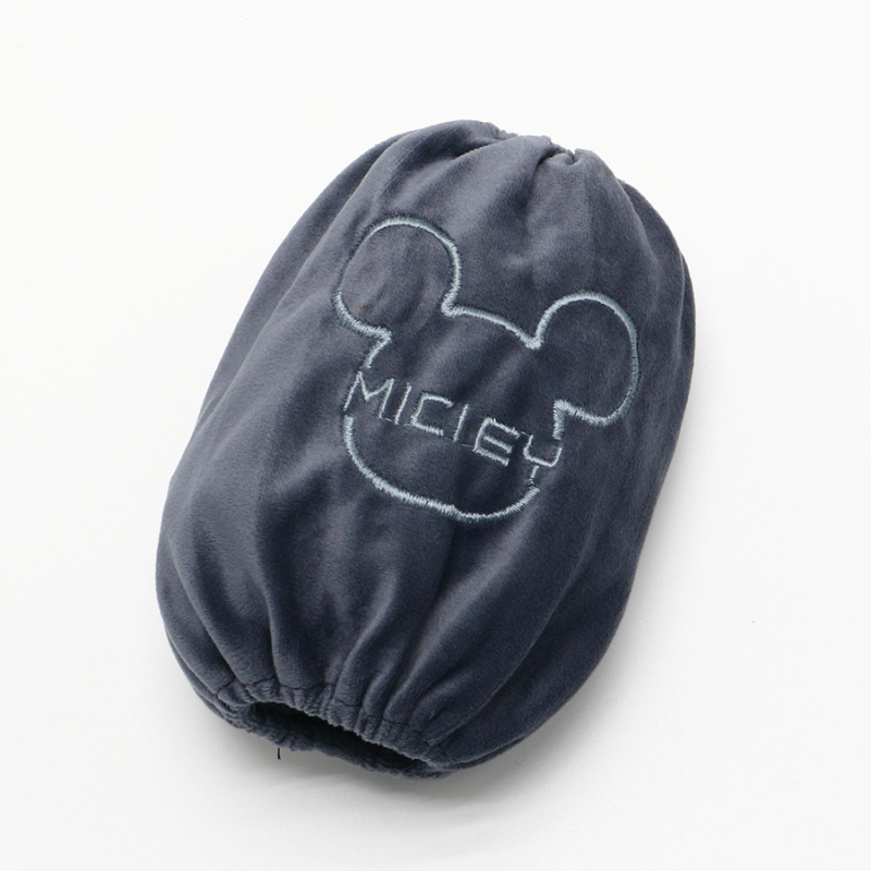 Unisex kratke plišane rukavke s izvezenim Mickey Mouse uzorkom, za jesen-zimu