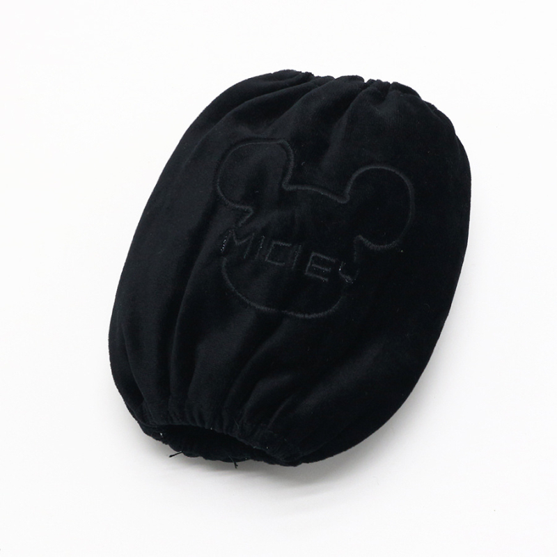 Unisex kratke plišane rukavke s izvezenim Mickey Mouse uzorkom, za jesen-zimu