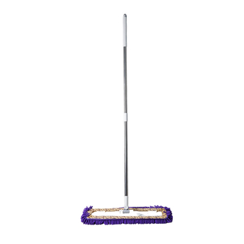 60 cm Chenille plosnati mop, veliki kućni mop za suho i mokro čišćenje – za podove, pločice i pranje automobila