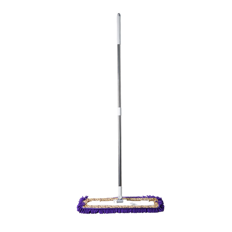 60 cm Chenille plosnati mop, veliki kućni mop za suho i mokro čišćenje – za podove, pločice i pranje automobila