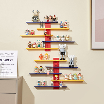 Bubble Mart stalak za skladištenje i izlaganje Blind Boxa, zidni, proziran okvir za fotografije, prašinu otporna izložbena kutija za figurice