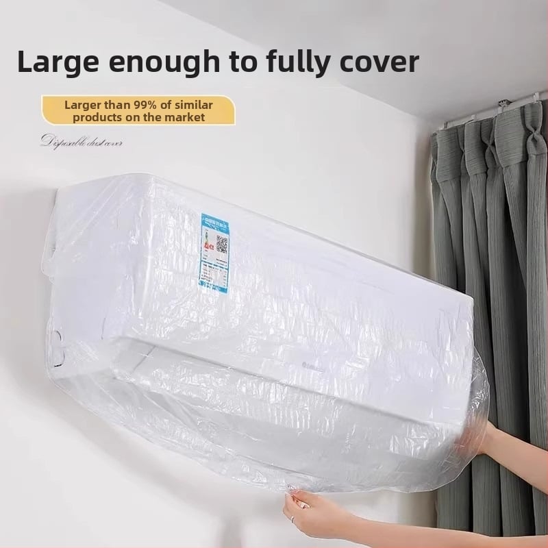 Jednorazový kryt proti prachu pre domáce spotrebiče, priehľadný hrubý plastový kryt, 60×70 cm, do kuchyne a na rýžovar