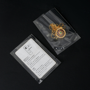Prozirna vakuumska vrećica za hranu, 7×10 cm, strojno zatvaranje, zatvaranje sa tri strane