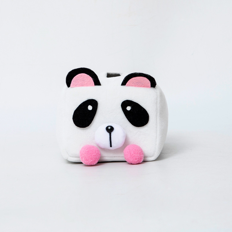Kutija za papirnate maramice Panda za dnevni boravak – karikaturu dizajn, moderni minimalistički dekor