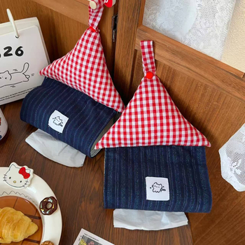 Slatka i kreativna kutija za maramice u obliku kućice za dom, dom i kupaonu — zidni držač maramicae