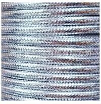 4 mm srebrni pleteni konac za nakit – ručno kukičani konac za DIY, šareni konac za privjeske