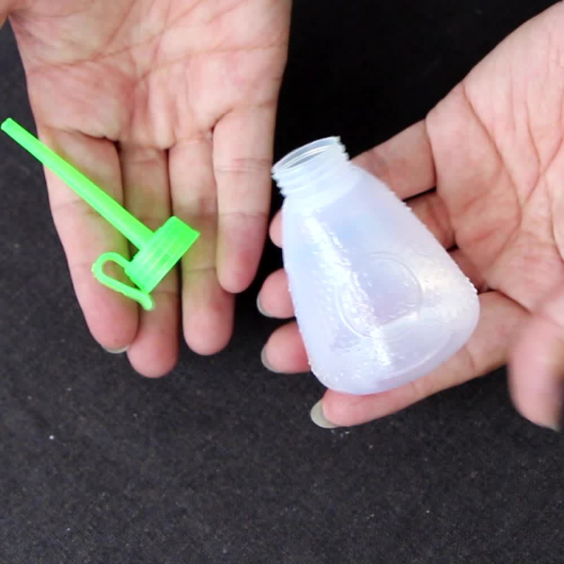 Plastični spremnik za ulje za šivaći stroj, veliki prazan spremnik s debelim dizajnom