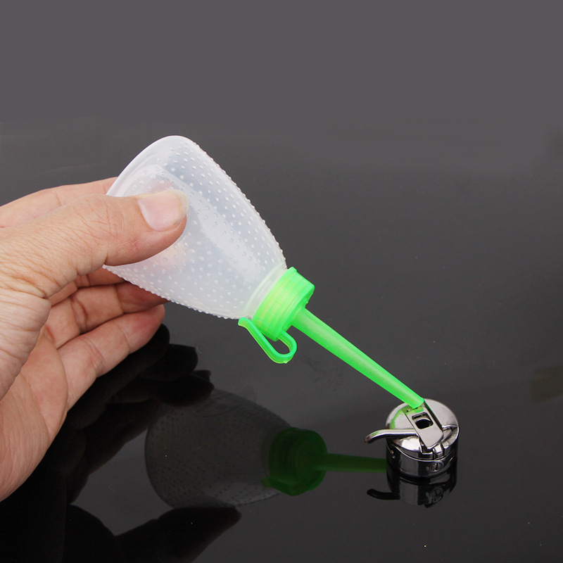 Plastični spremnik za ulje za šivaći stroj, veliki prazan spremnik s debelim dizajnom