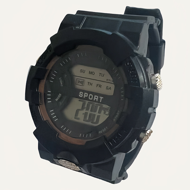 Digitalni sat s jednorogom za učenike, unisex, sportski stil, kronograf, alarm