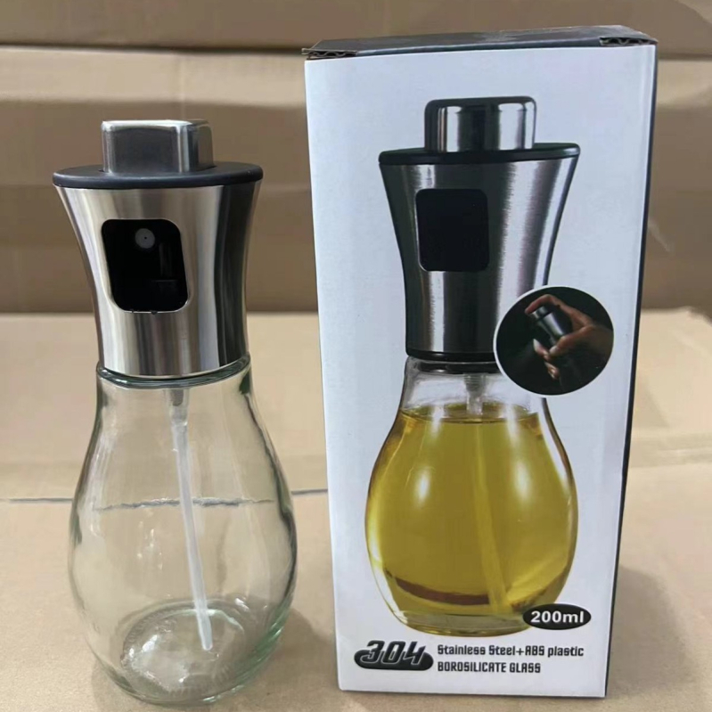 200 ml nehrđajući čelik sprej za ulje za fritezu na zrak, s prilagodljivim protokom ulja