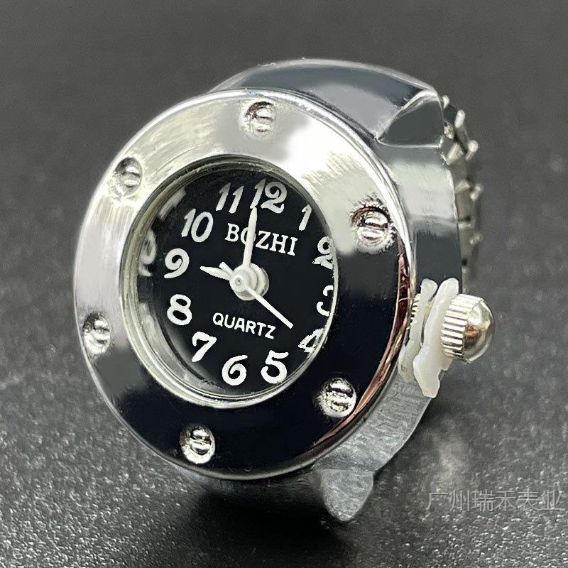 Prsten sat s aluminijskim kućištem i kvarcnim mehanizmom, personalizirani kreativni dizajn za parove