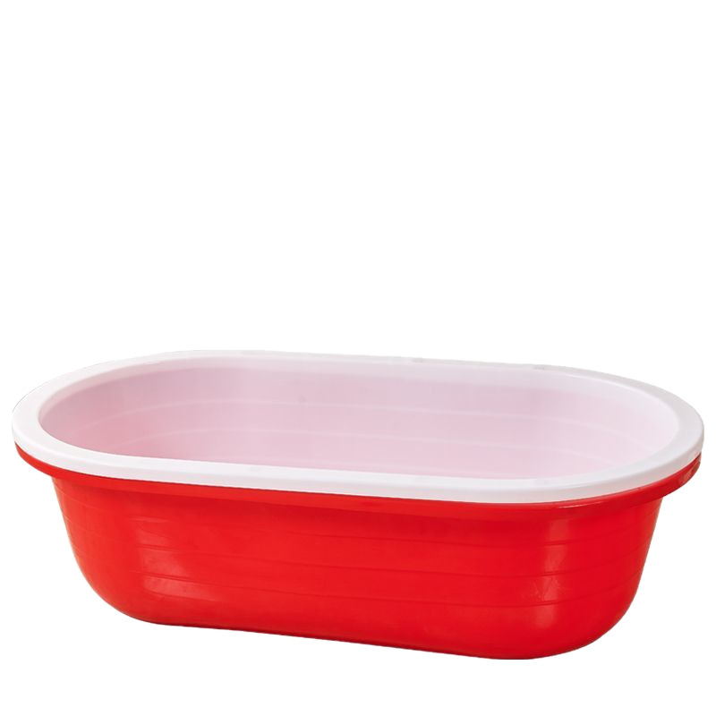 Plastična posuda za kupanje, velika, debela, pravokutnog i okruglog oblika, za odrasle i djecu