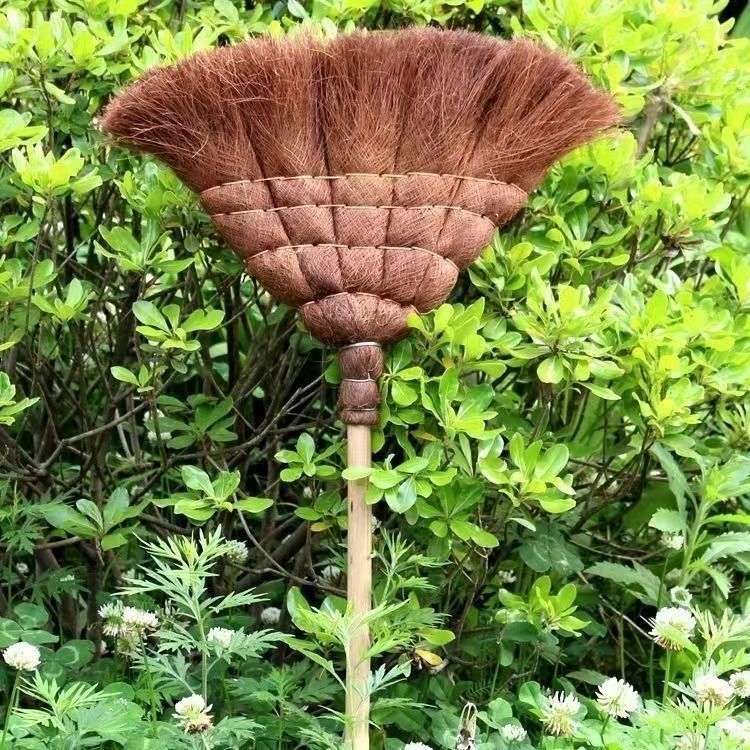 Ručna metla od vlakana palme s mekanim dlačicama za kućno i školsko čišćenje