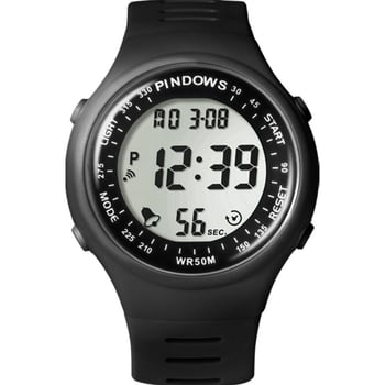 Bless Cow PDS-8002 Djeci vodootporan digitalni sportski sat s velikim zaslonom i velikim cifernikom, promjer 43 mm
