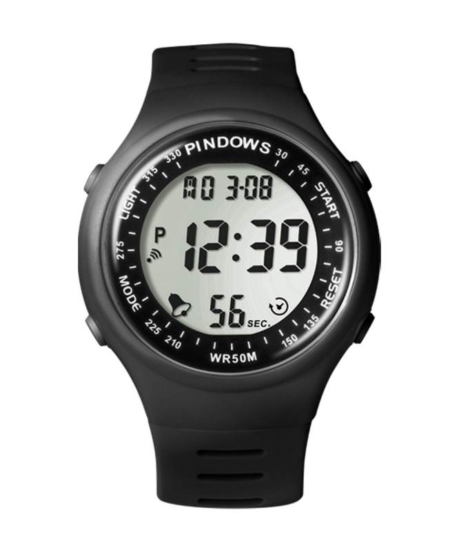 Bless Cow PDS-8002 Djeci vodootporan digitalni sportski sat s velikim zaslonom i velikim cifernikom, promjer 43 mm