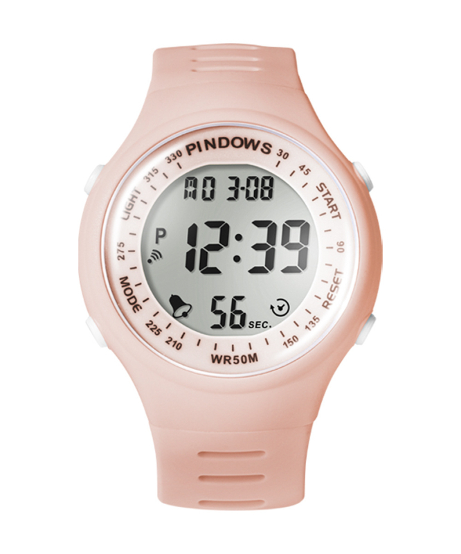 Bless Cow PDS-8002 Djeci vodootporan digitalni sportski sat s velikim zaslonom i velikim cifernikom, promjer 43 mm