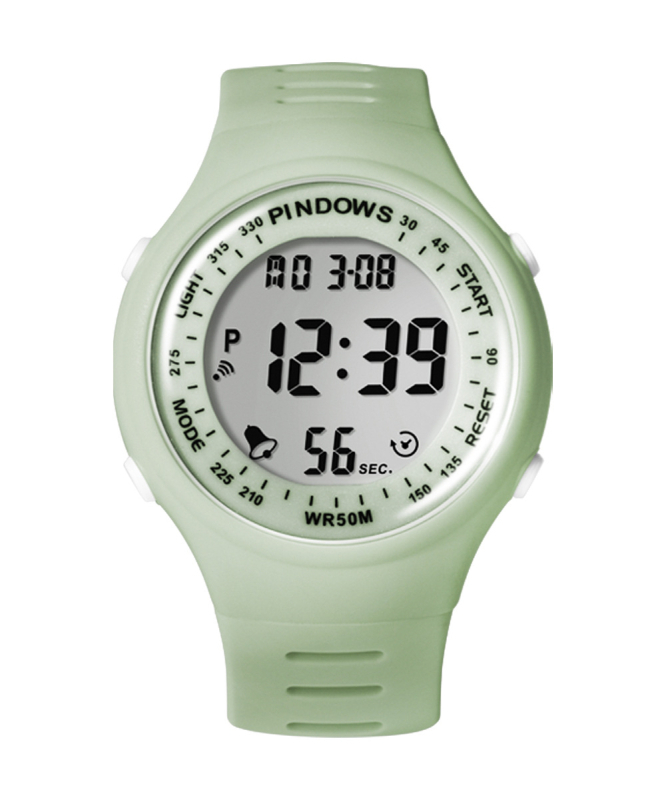 Bless Cow PDS-8002 Djeci vodootporan digitalni sportski sat s velikim zaslonom i velikim cifernikom, promjer 43 mm