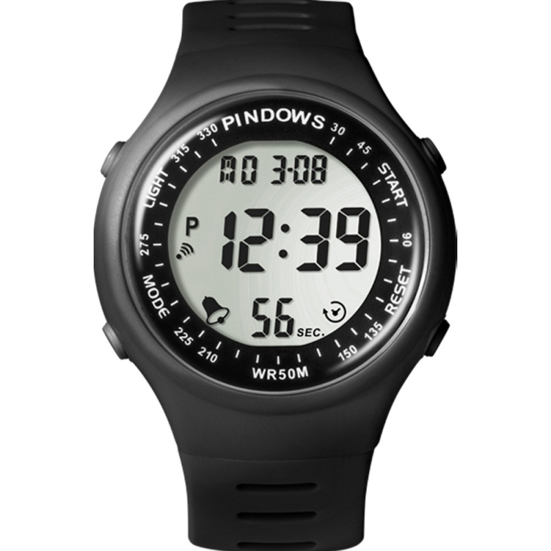 Bless Cow PDS-8002 Djeci vodootporan digitalni sportski sat s velikim zaslonom i velikim cifernikom, promjer 43 mm