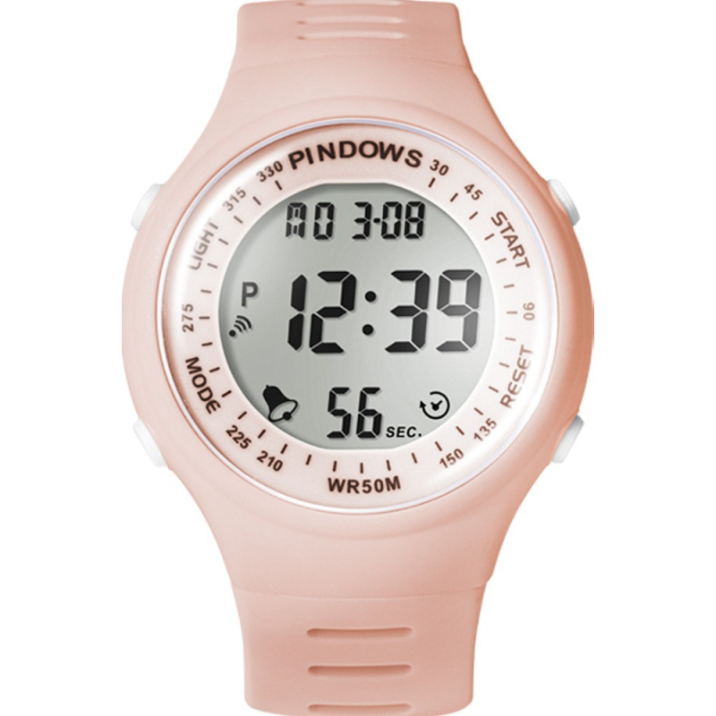 Bless Cow PDS-8002 Djeci vodootporan digitalni sportski sat s velikim zaslonom i velikim cifernikom, promjer 43 mm