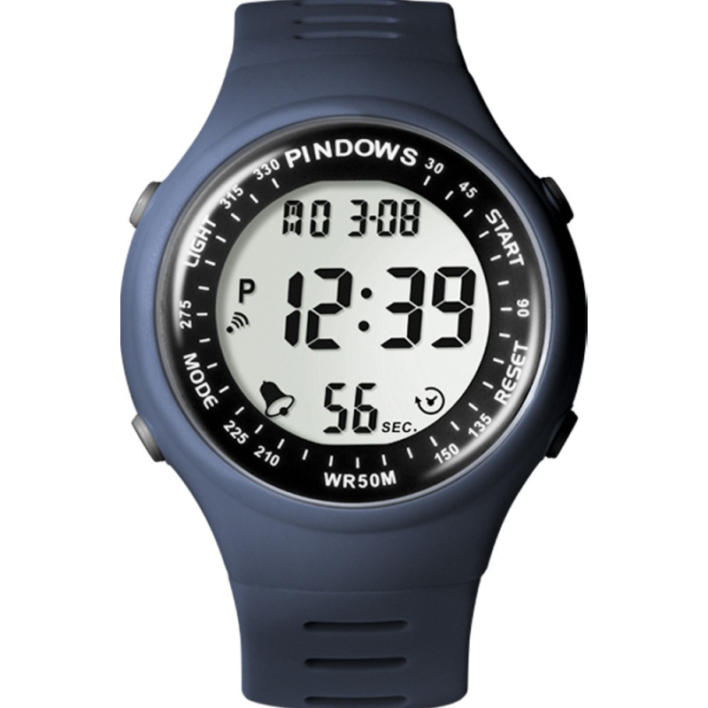 Bless Cow PDS-8002 Djeci vodootporan digitalni sportski sat s velikim zaslonom i velikim cifernikom, promjer 43 mm